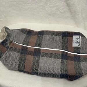 Barkley and Finn Plaid Dog Jacket